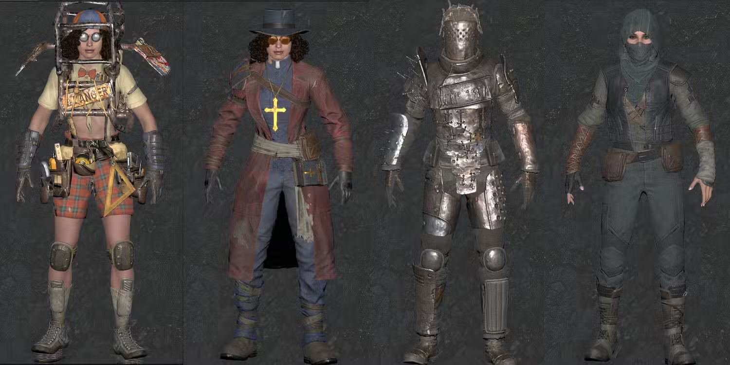 7 Days to Die 1.0 armor sets
