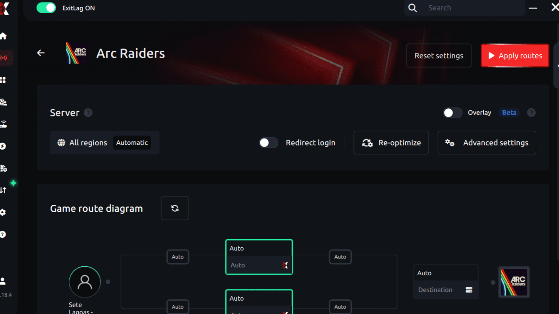 Apply routes Arc Raiders