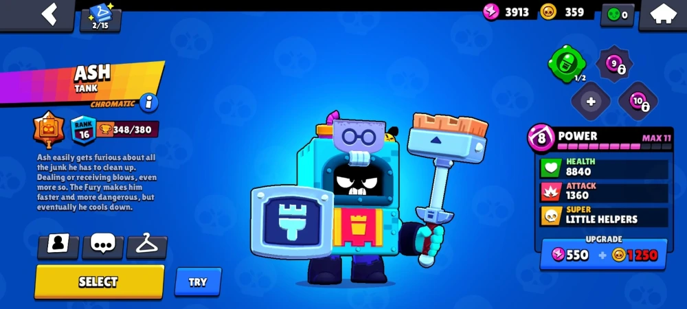 Ash Brawl Stars: abilities, skins & best strategies explained