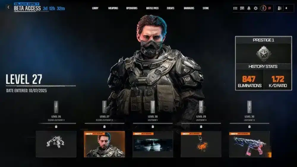 Early Access as a Key Bonus Bo7 Pre Order Skins