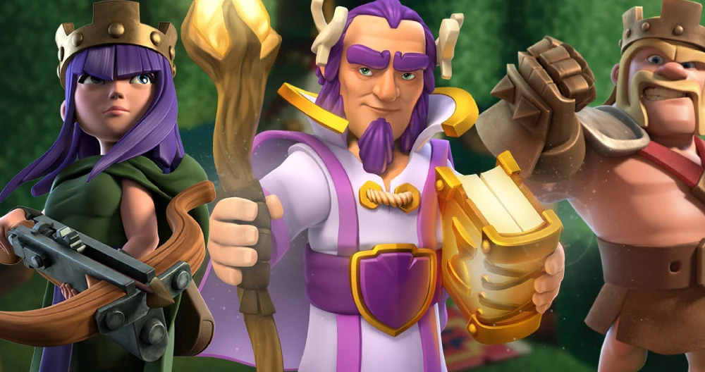 equipamento de herói Clash of Clans