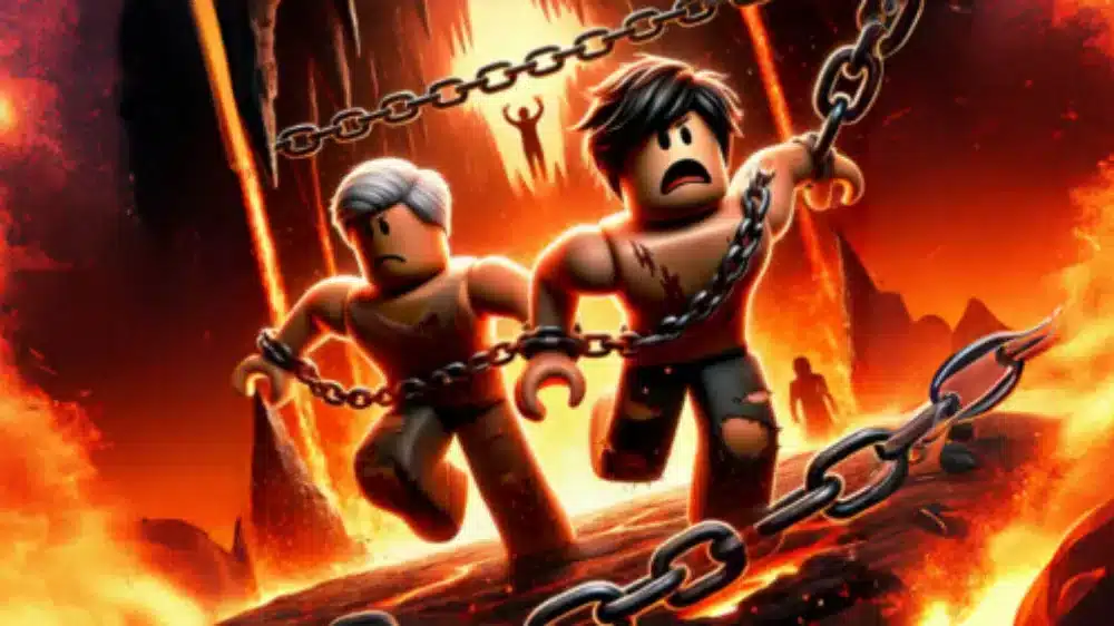 Chained Together Roblox: the ultimate co-op obby challenge