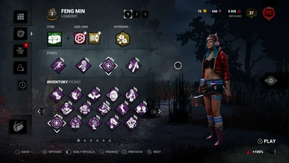 Dead by Daylight perks