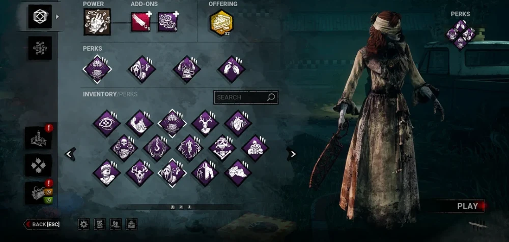 Dead by Daylight perks