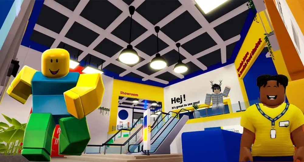 Exploring IKEA-themed games on Roblox