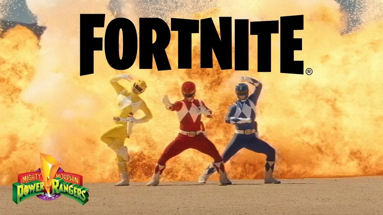 Fortnite Nova Temporada Power Rangers