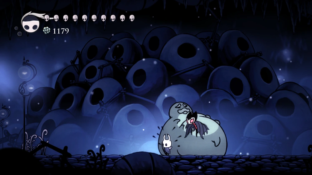  quantos grubs você salvou em Hollow Knight
