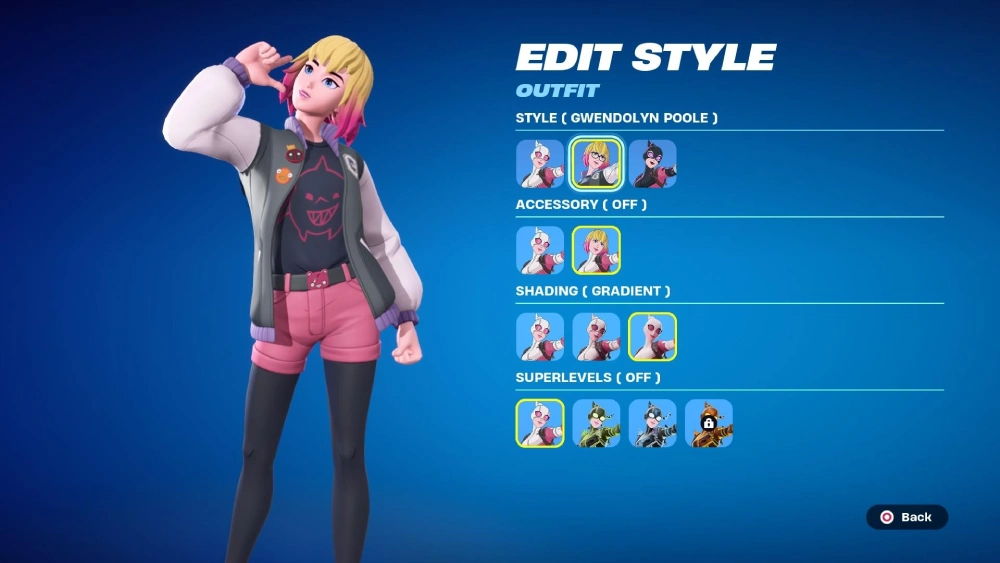 Alternate Gwenpool Fortnite Skins