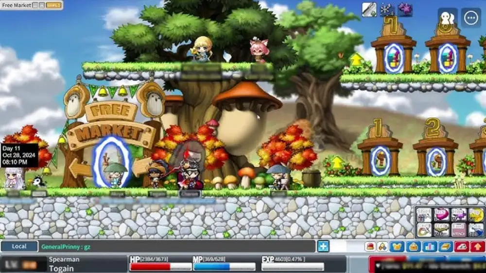 MapleStory M без ежедневных заданий