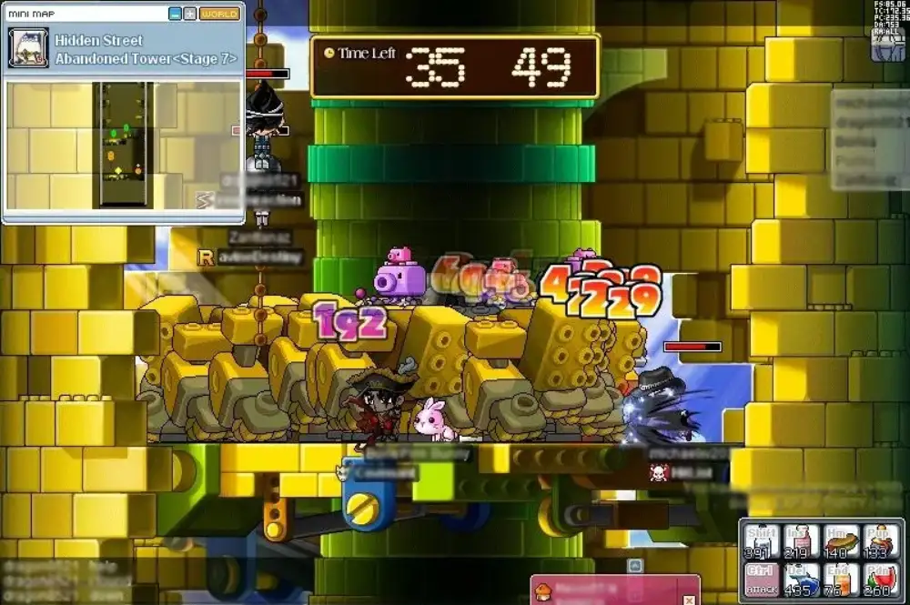 plataforma pq ludibrium maplestory