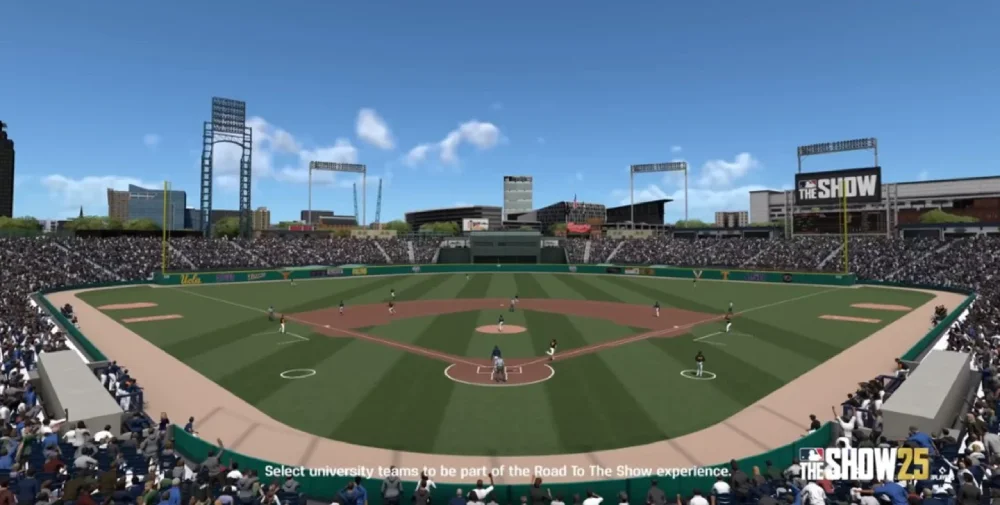 mlb the show 25 béisbol universitario
