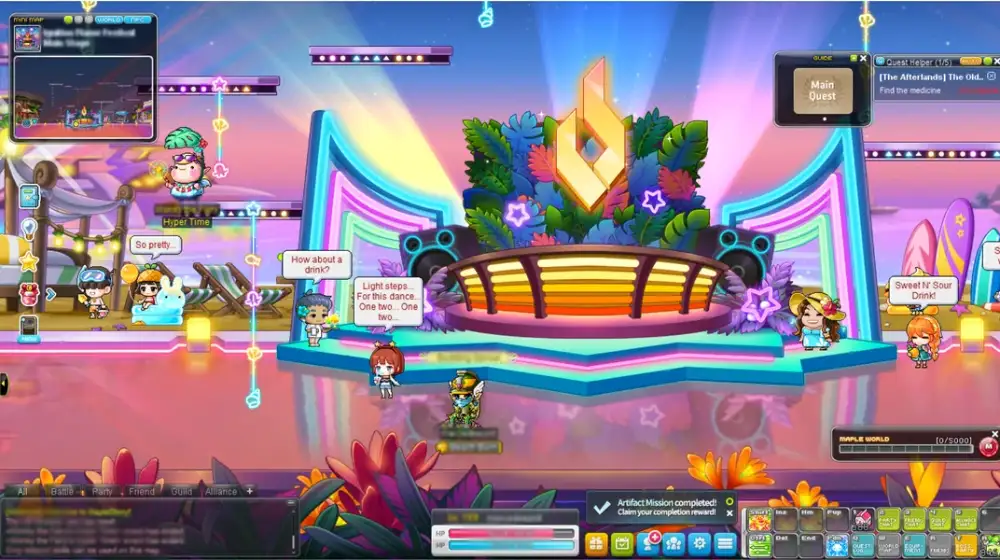 eventos atuais maplestory