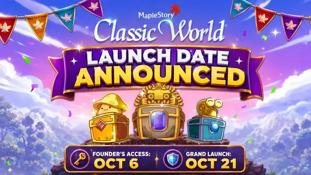 MapleStory Founder’s Pack Classic World Dates and Early Access Guide