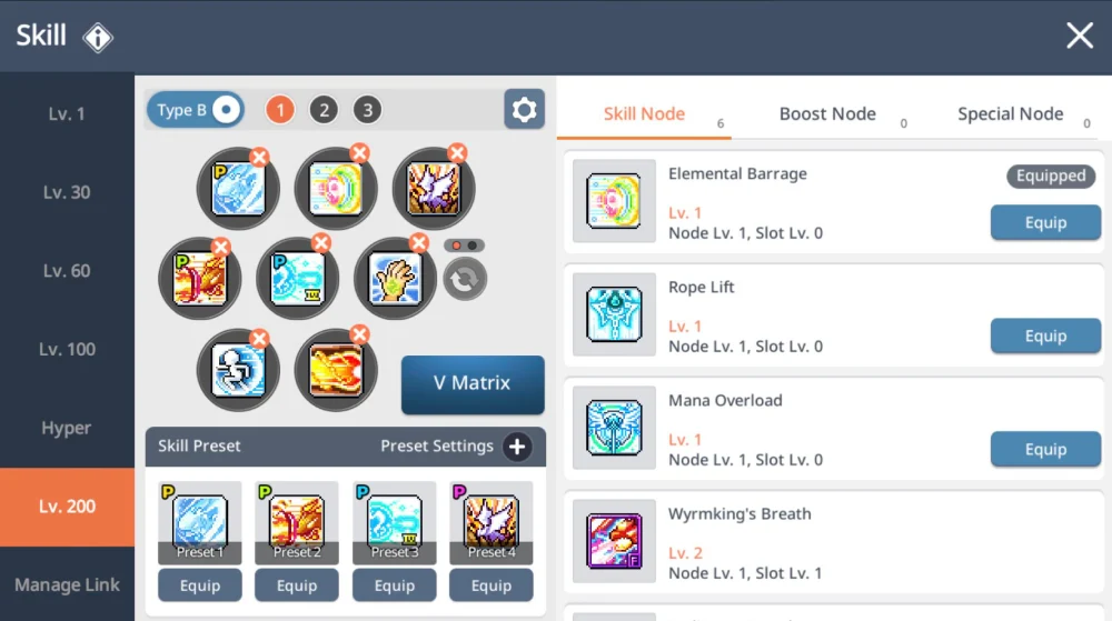 rueda de habilidades MapleStory M