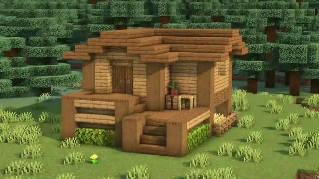 Minecraft 집 만들기