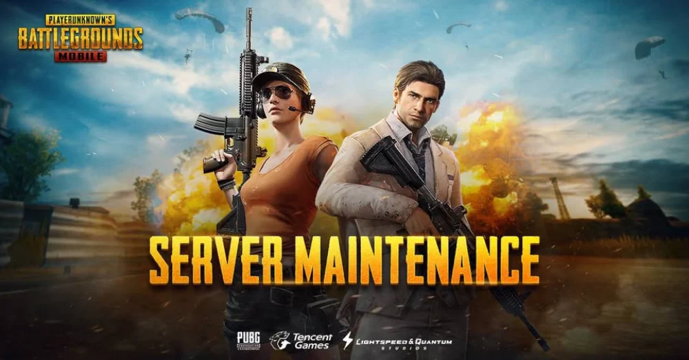 mantenimiento de PUBG