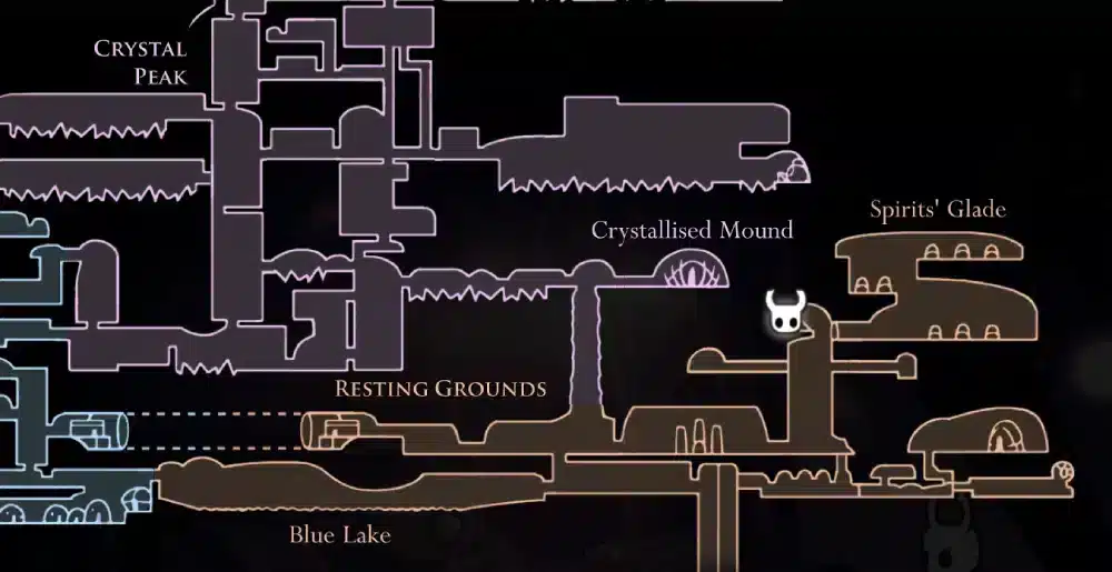Pale Ore في Hollow Knight