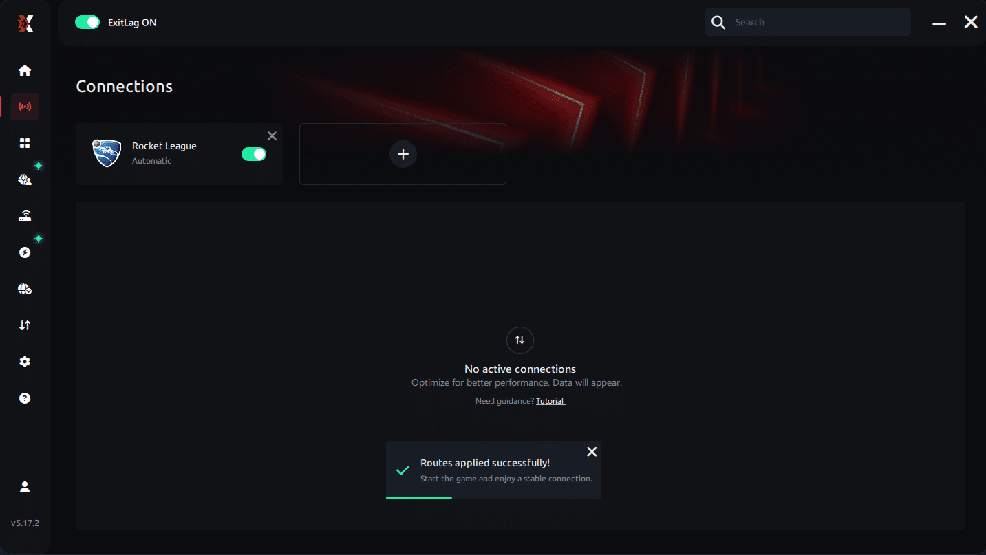 Route apply Rocket League