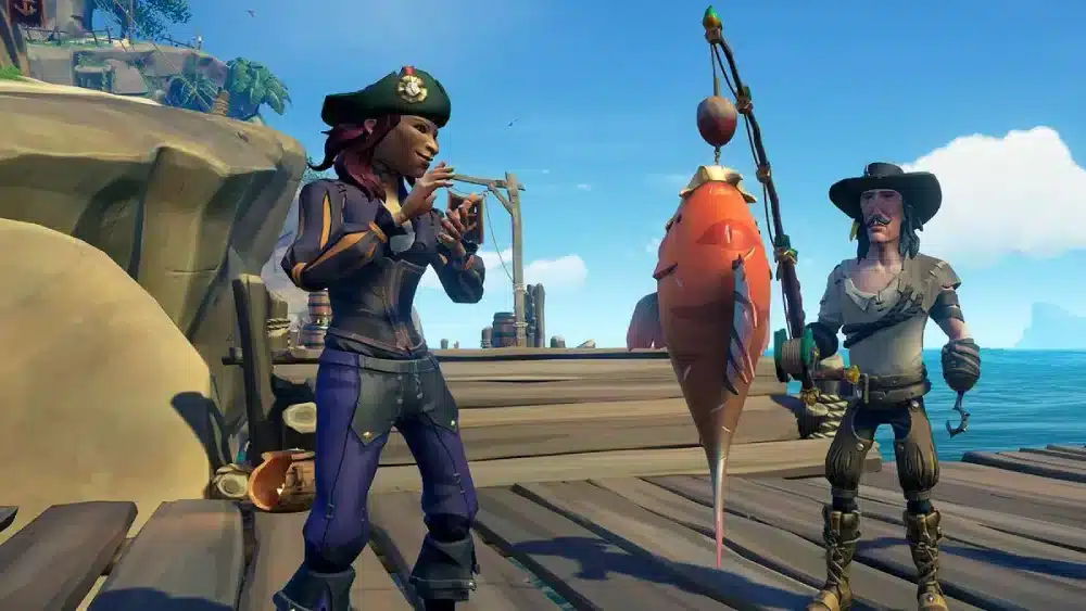 Sea of Thieves рыбалка