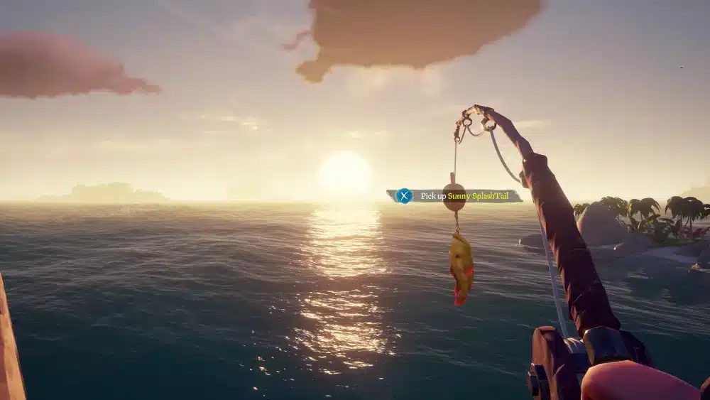 sea of thieves pesca