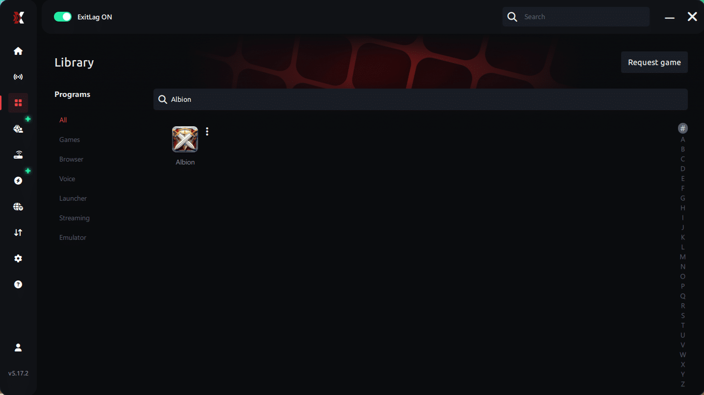 Select Game Albion Online