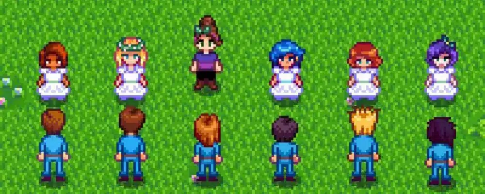 Stardew Valley where is the Flower Dance and hidden secrets