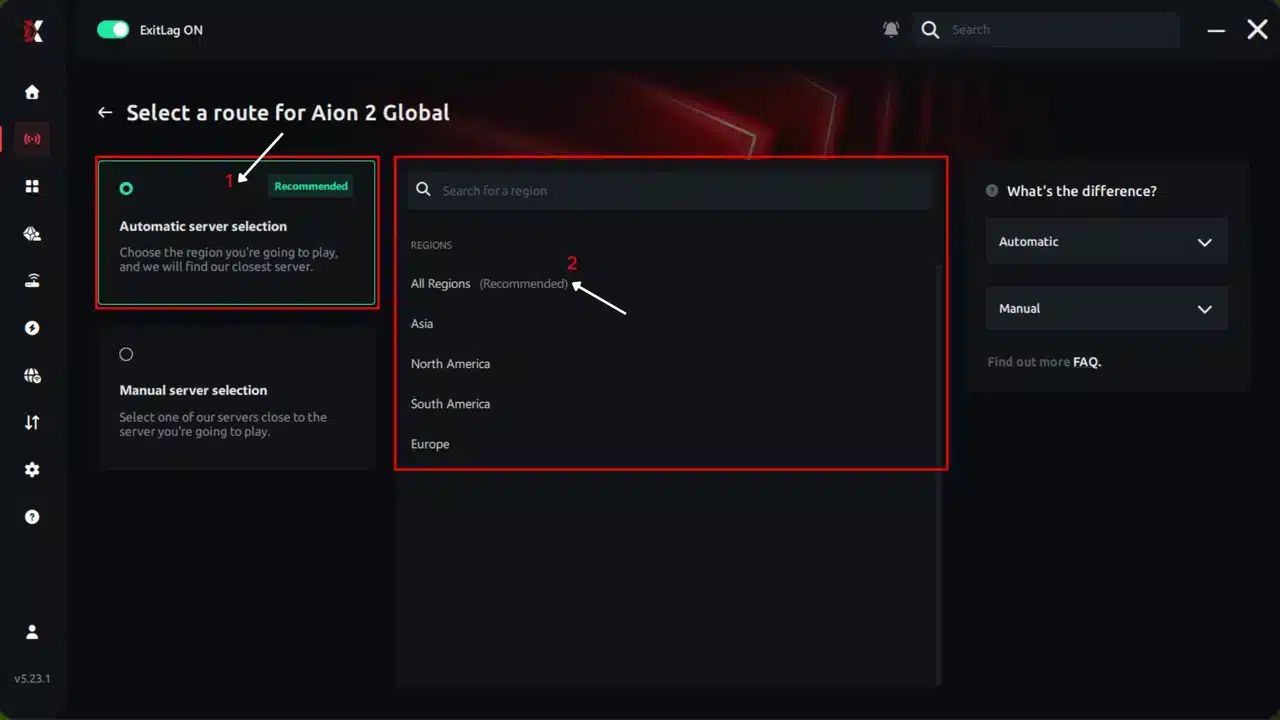 How to Use ExitLag in Aion 2