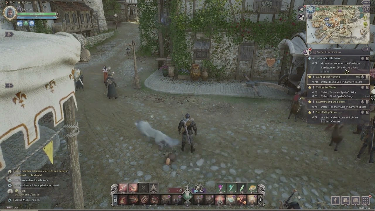 Throne and Liberty untrack quests