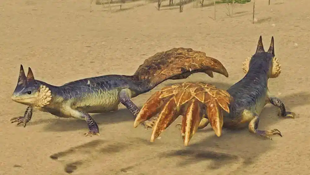 Tracktail Lizard vs. Other Endemic Life