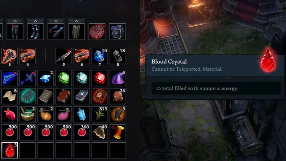 Blood Crystal V Rising

