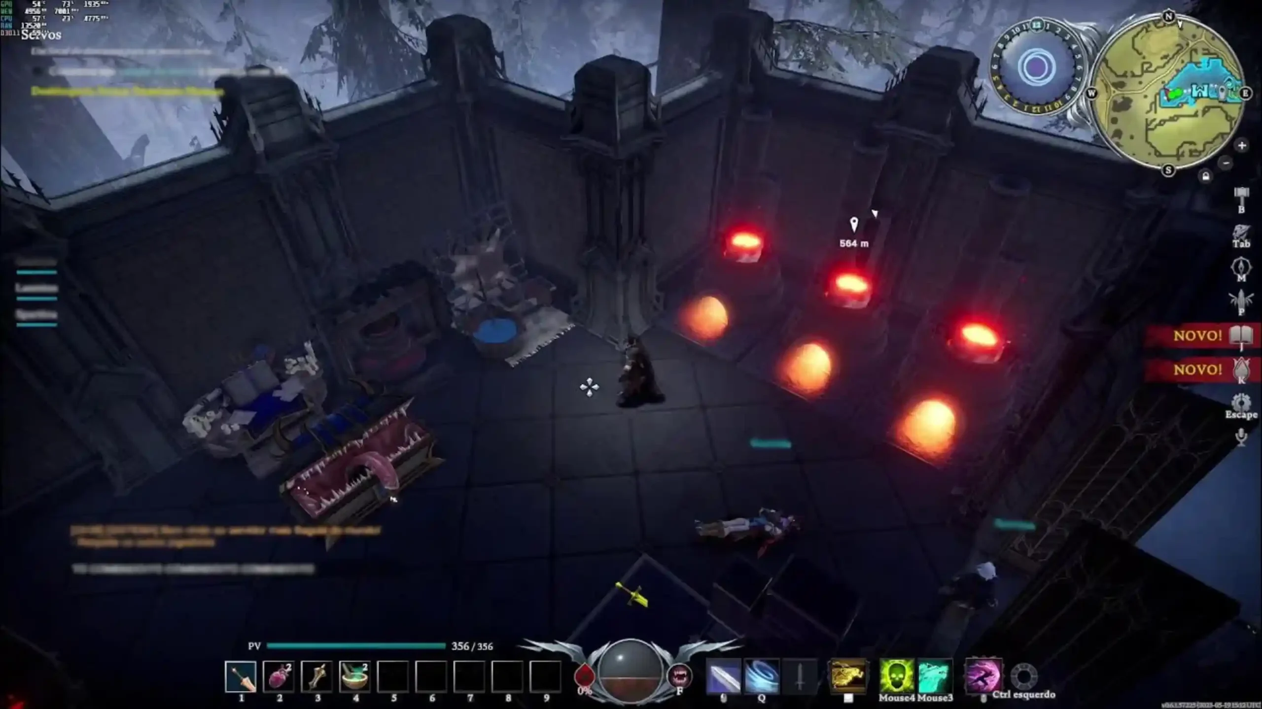 V Rising iron smelting