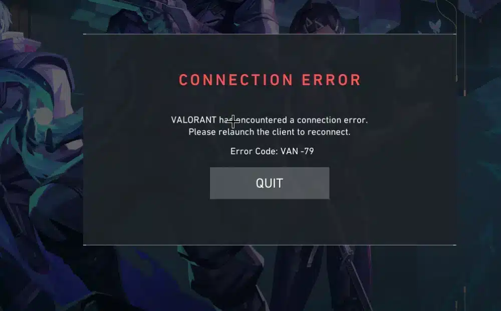 Valorant Bağlantı Hatası VAN 79 Complete Guide to Fix Error Code