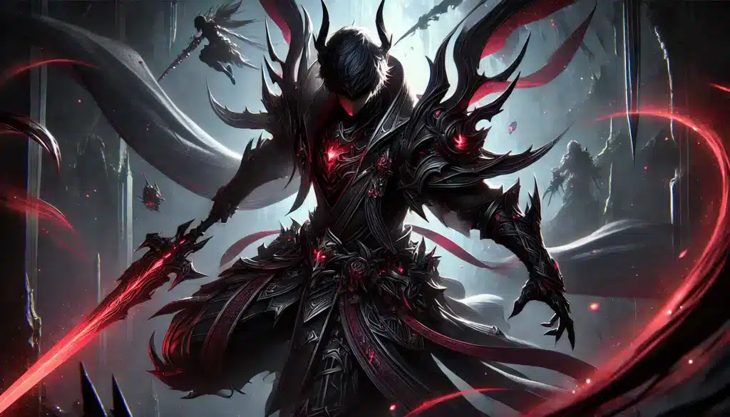 Vykas Lost Ark Black Black Red