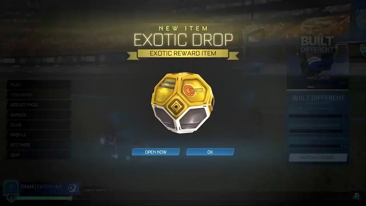 Aero Splash Rocket League