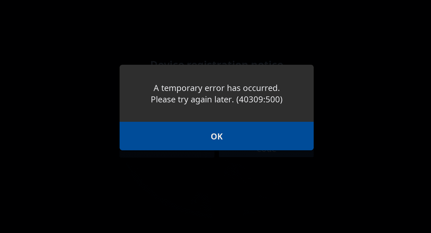 Aion 2 Error Code 40309
