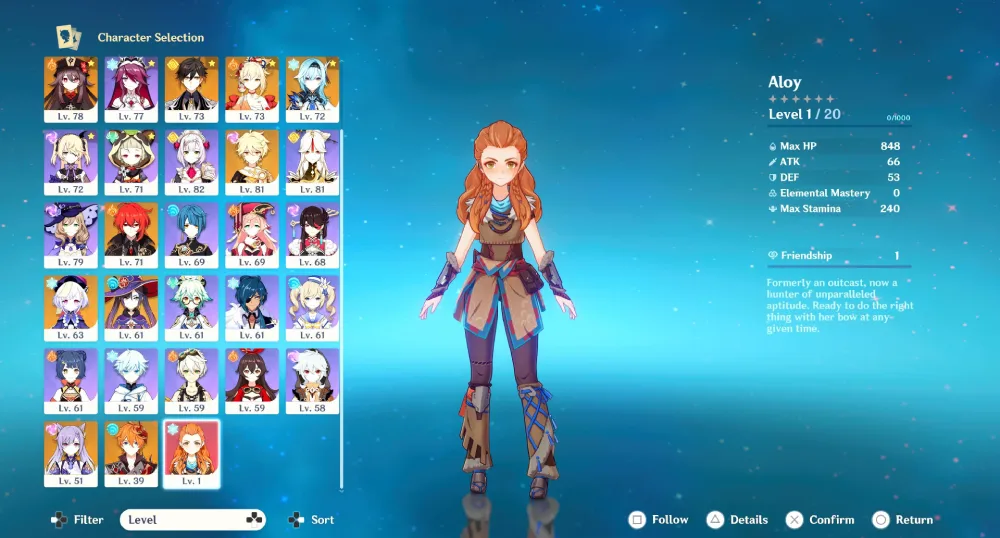 Aloy Genshin Impact: Skills and Build