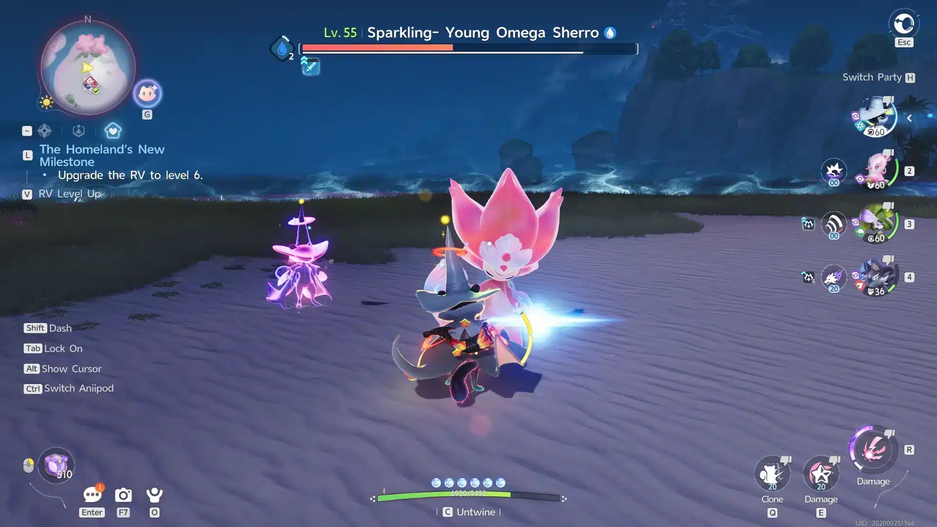 Aniimo Omega Sherro