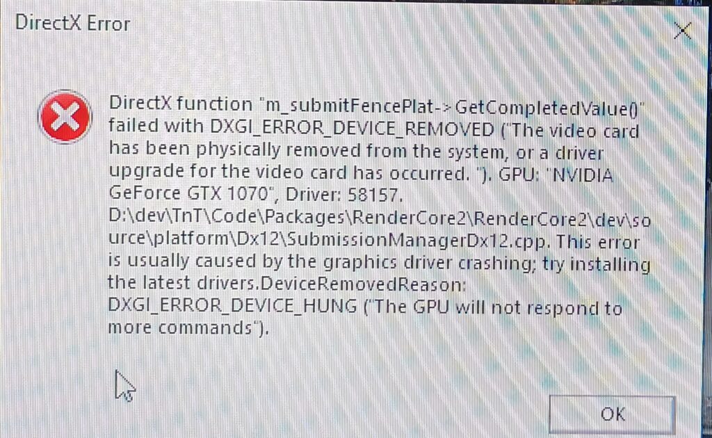 battlefield 6 directx error