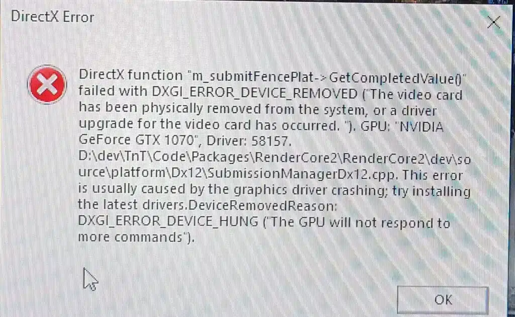 Battlefield 6 DirectX 오류