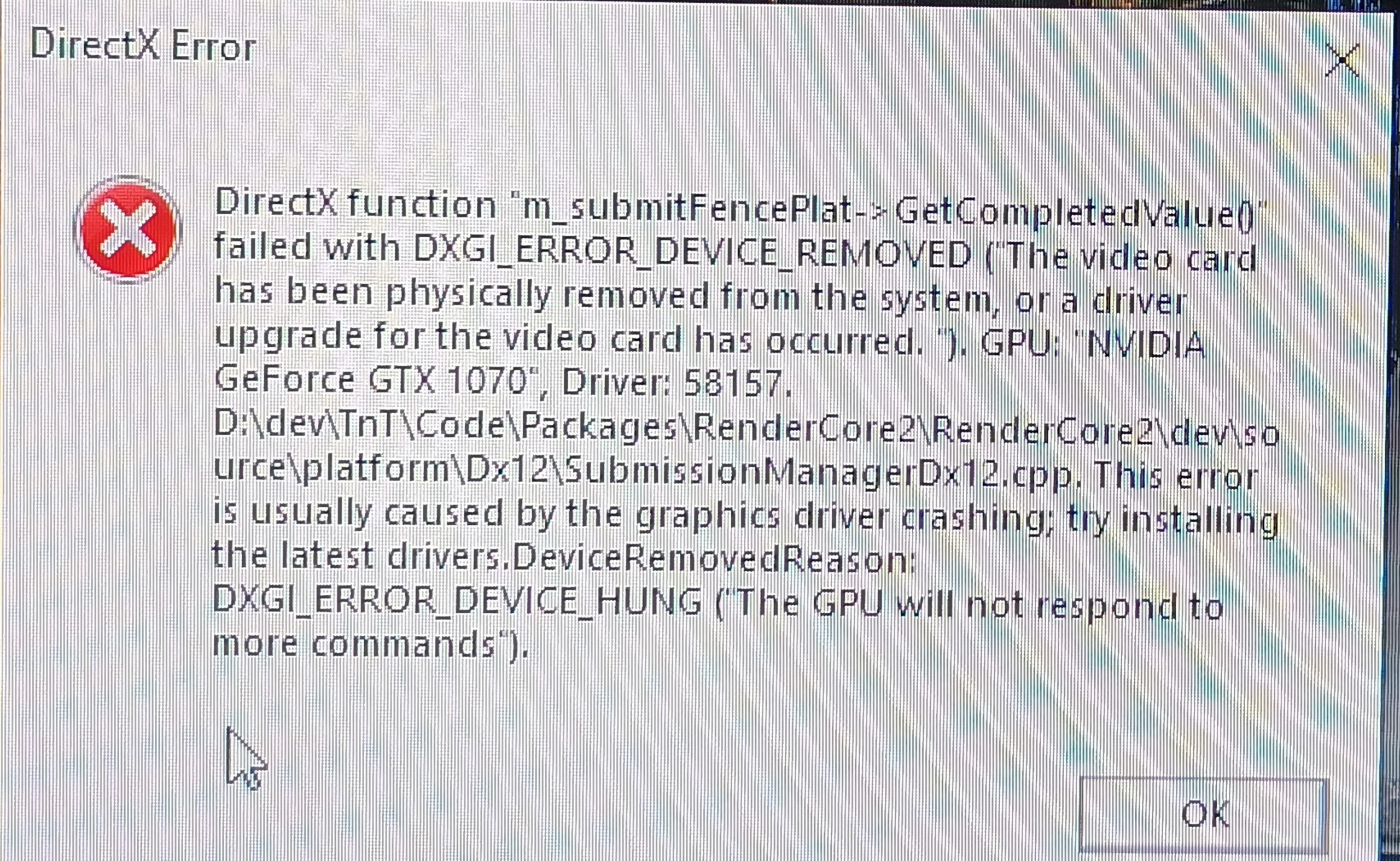 Battlefield 6 DirectX error