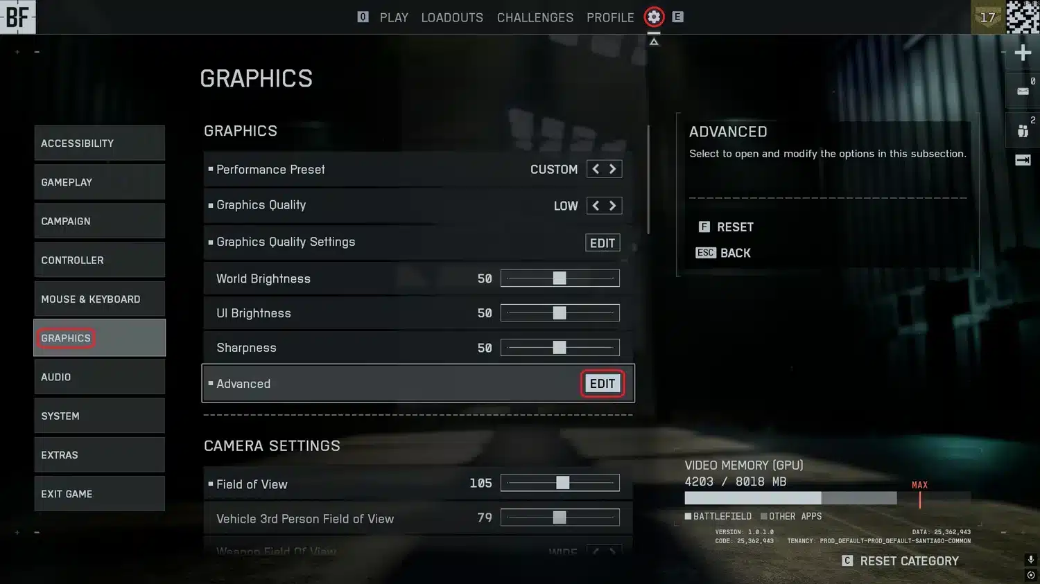 Battlefield 6 FPS Counter