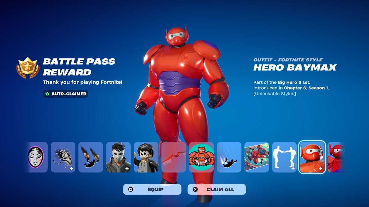 Baymax Fortnite