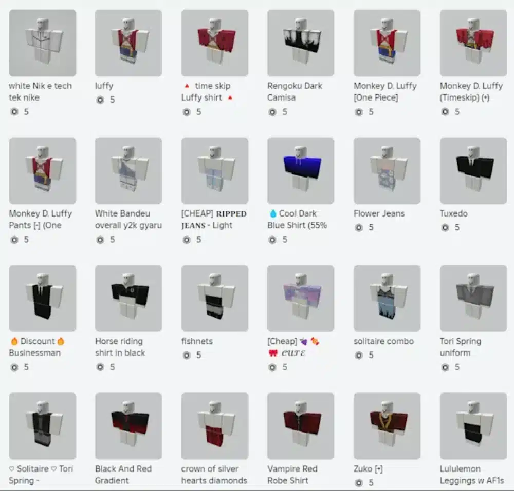 como criar roupas no Roblox
