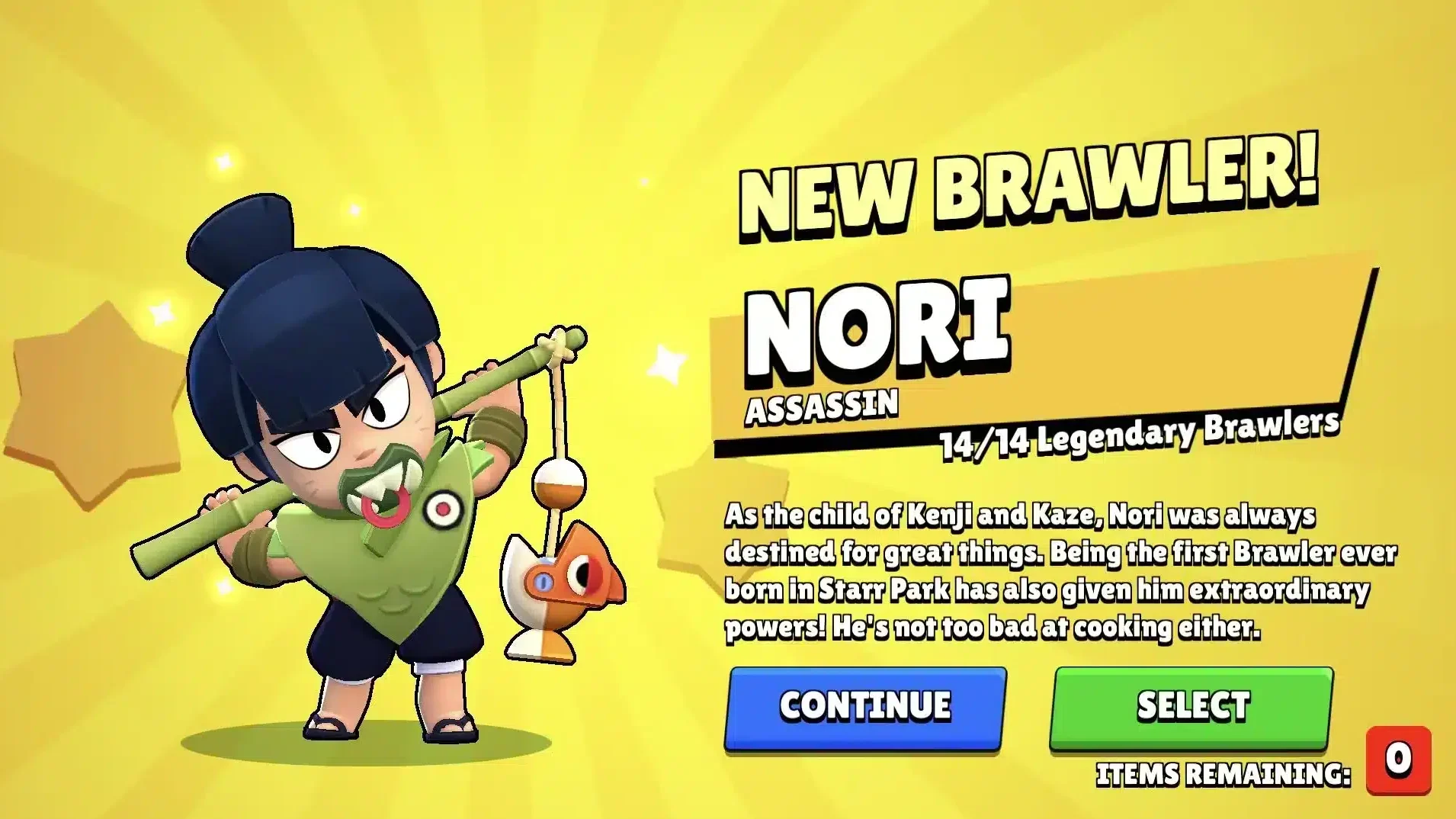 Best Nori Build Brawl Stars