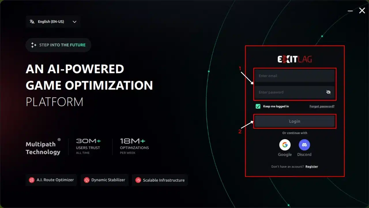 How to Use ExitLag in Aion 2