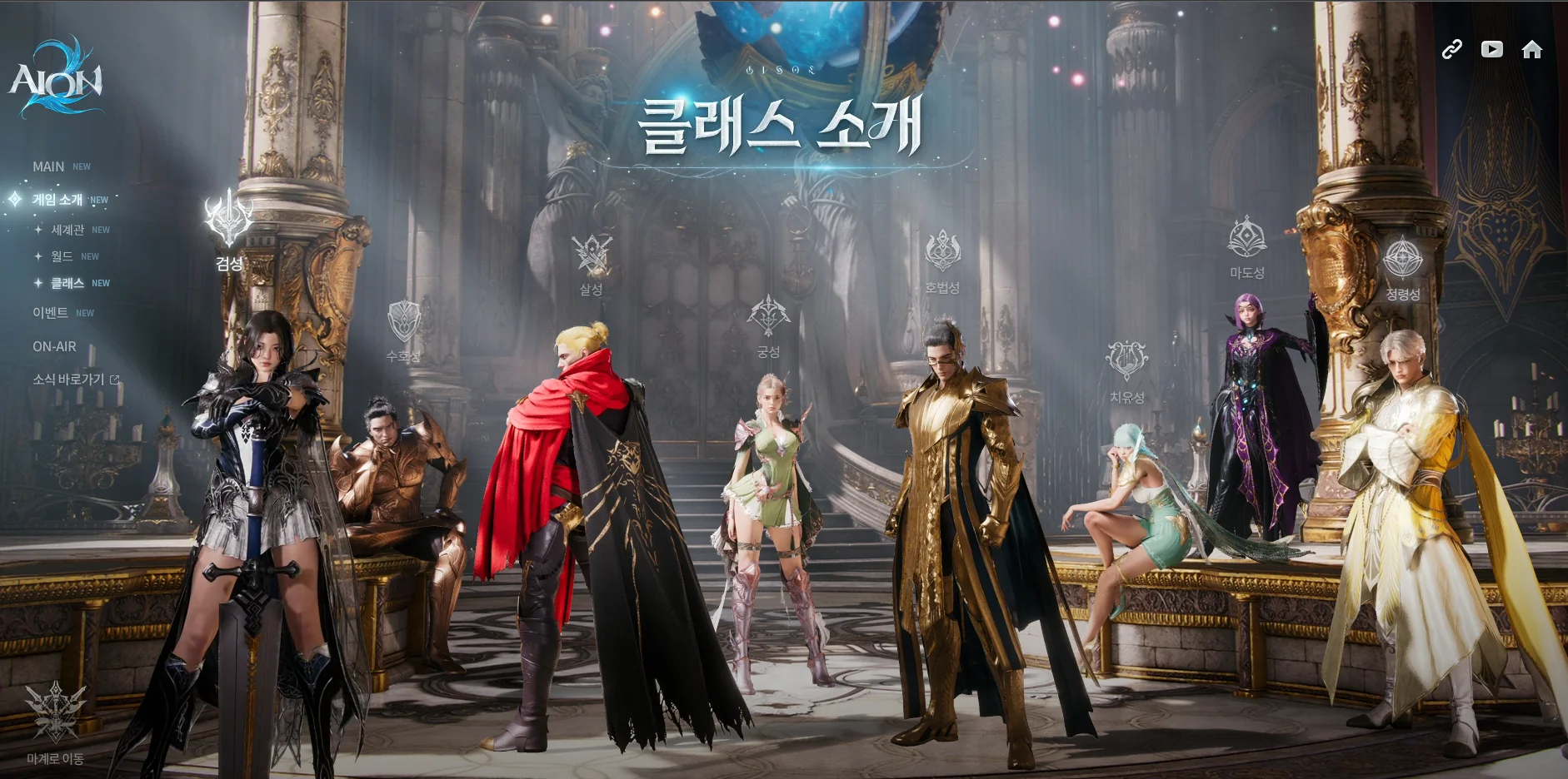 Current image: Aion 2 classes
