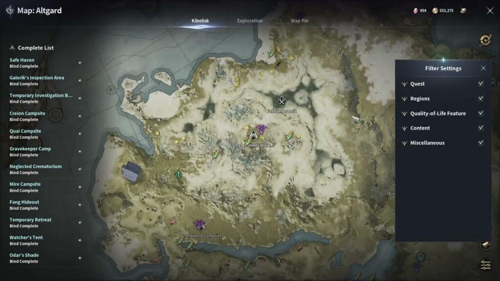 AION 2 Map