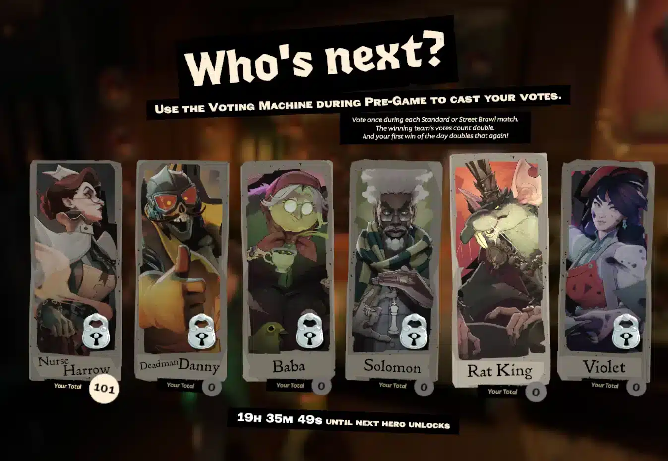 Deadlock Votes