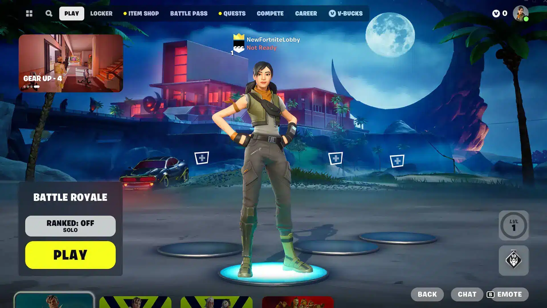 Fortnite Lobby