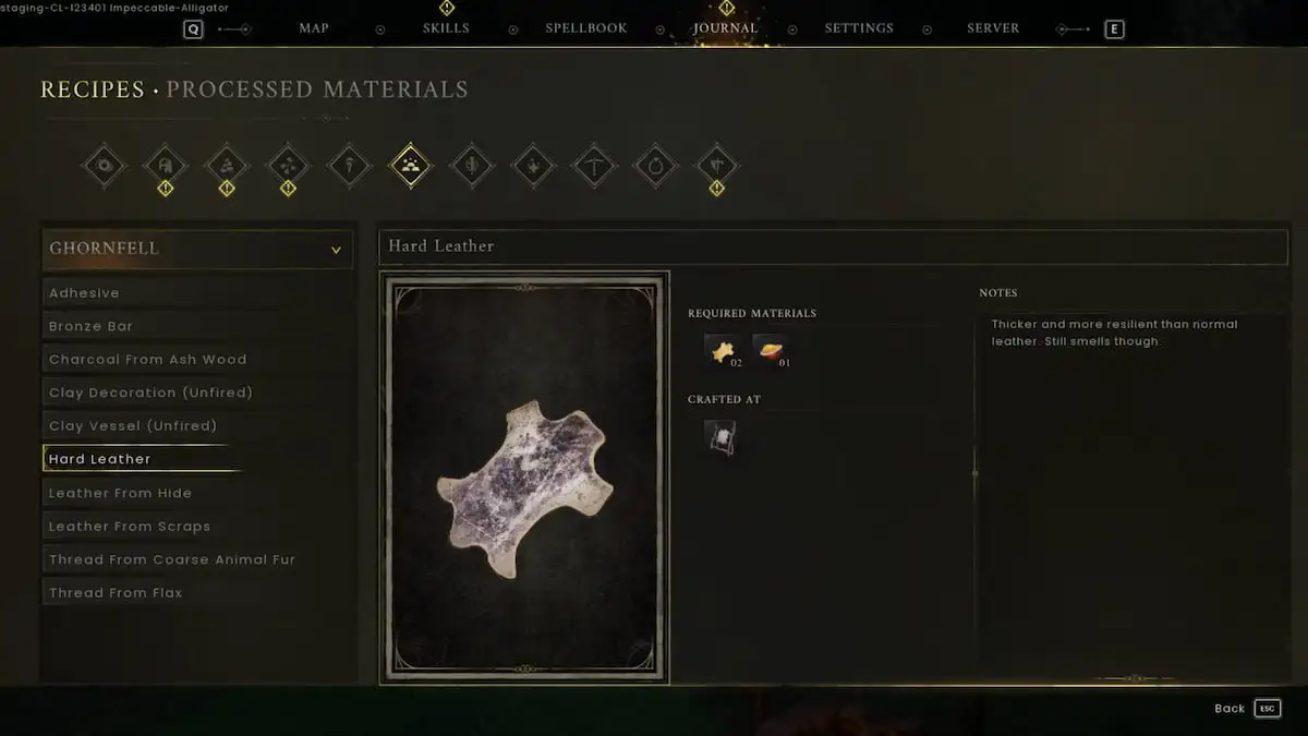 How To Make Hard Leather RuneScape Dragonwilds